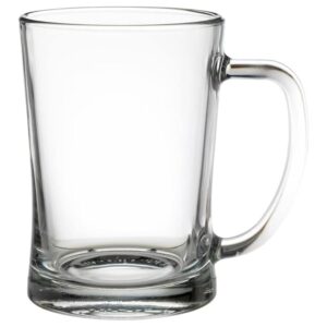 Beer tankard, Clear Glass, 600 ml