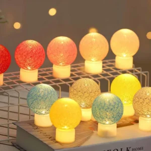 Multicolor Ball Changing Tea Light - 6 Color, 2 Ball of Each Color - Pack of 12
