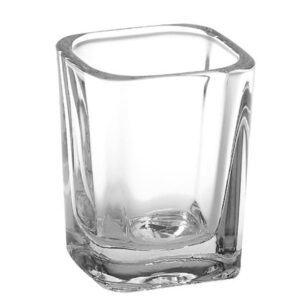 Straight Shot Glass Set of 6 (Vodka Tequila Shot Glasses, 70ML) Crystal Glass Glass Set Shot Glass